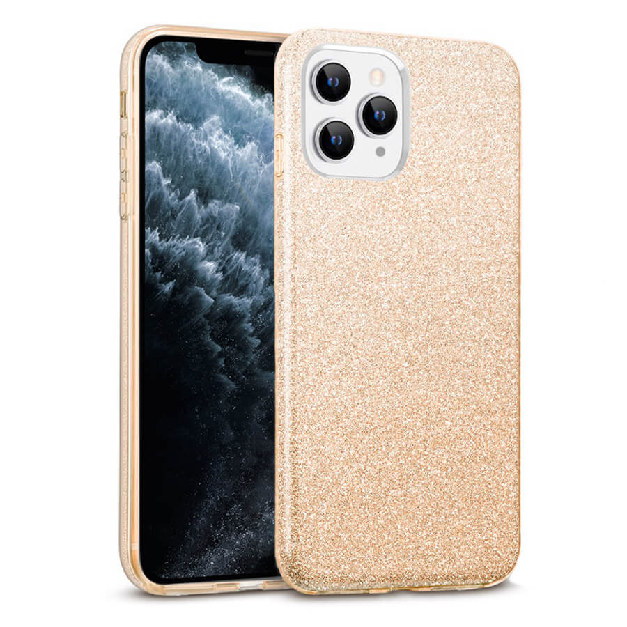 Hybrid Strass Gold Case iPhone 11 Pro