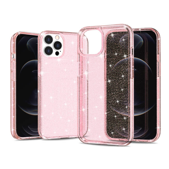 OEM iPhone 13 Pro Max Glitter Powder Pink Case