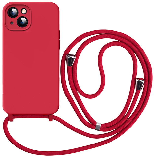 Θήκη Orso Cloud Κορδόνι Red iPhone 13