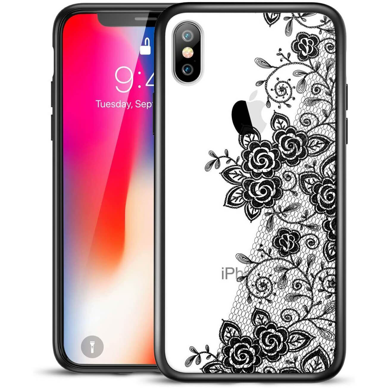 ESR iPhone X/Xs Totem Series Black Lace