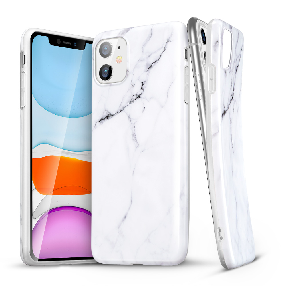 ESR iPhone 11 Soft Marble White Sierra (4894240091951)