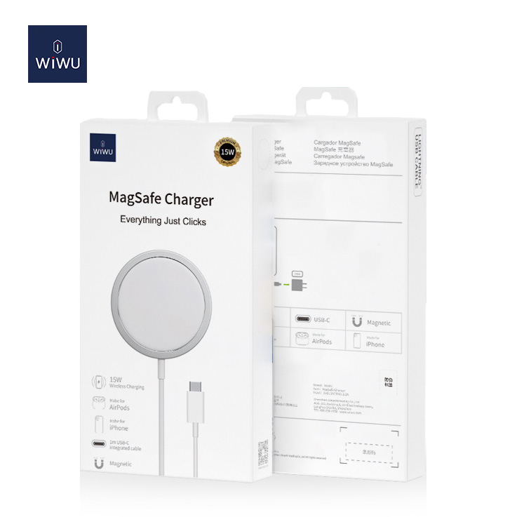 WiWU MagSafe Magnetic Charger 15W (M5)