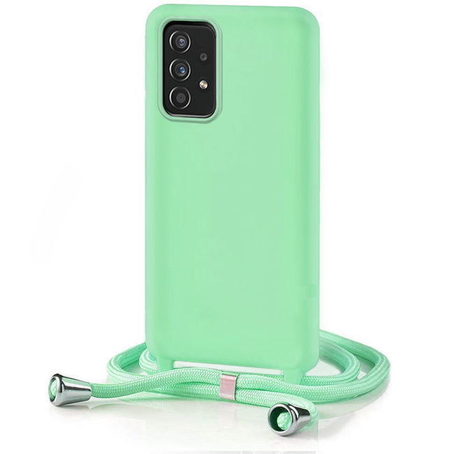 Θήκη Orso Soft TPU Κορδόνι Matcha Green Samsung Galaxy A04s / A13 5G