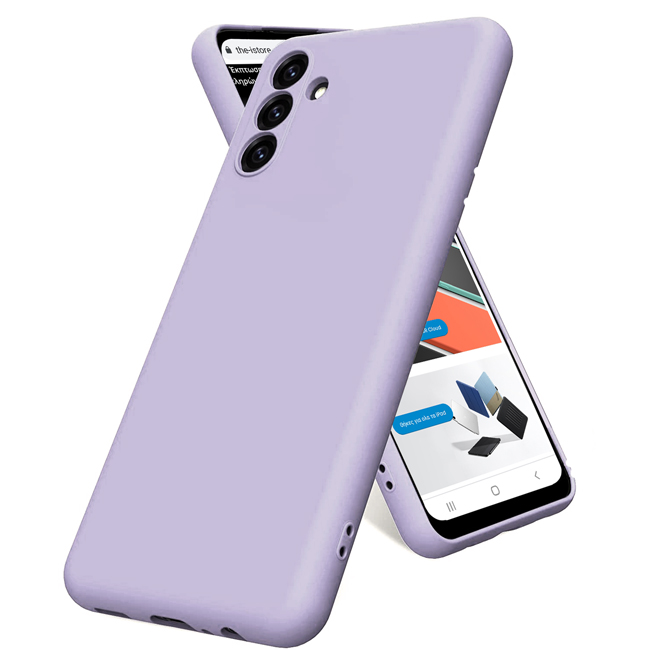 Rubber Silk Case Lavender Samsung Galaxy A04s / A13 5G