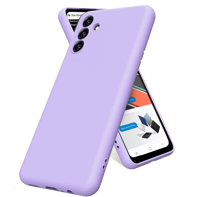 Rubber Silk Case Violet Samsung Galaxy A04s / A13 5G