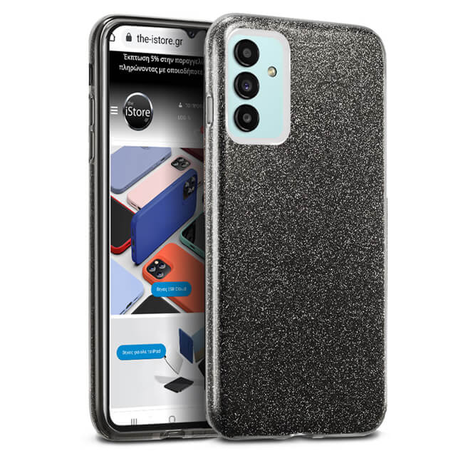 Hybrid Strass Black Case Samsung Galaxy A13 5G