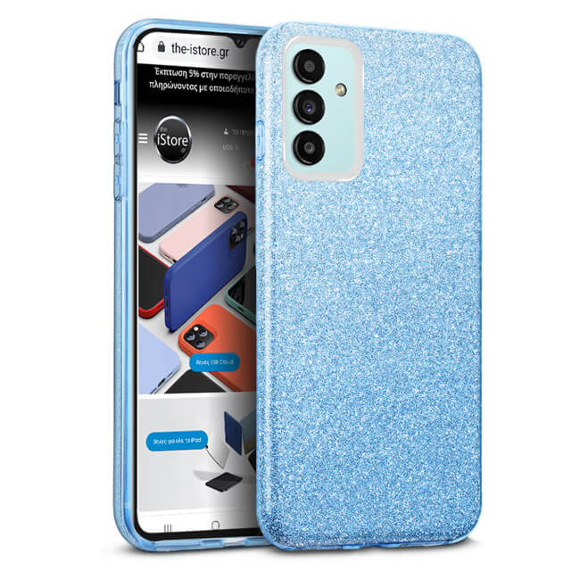 Hybrid Strass Blue Case Samsung Galaxy A13 5G