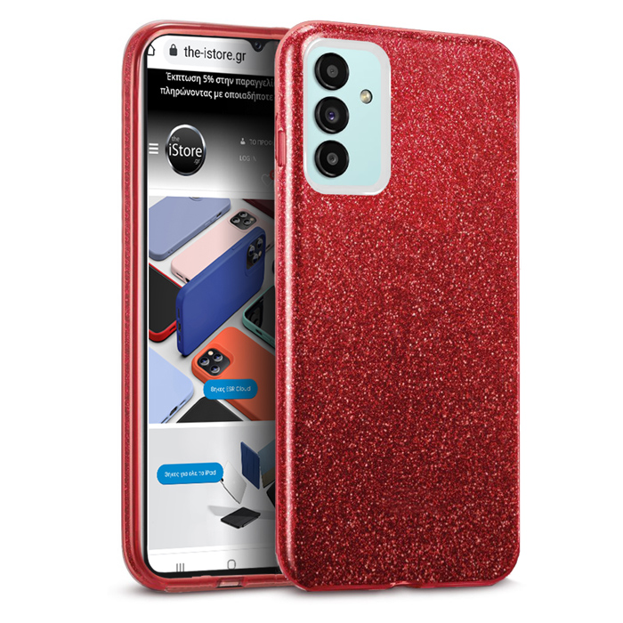 Hybrid Strass Red Case Samsung Galaxy A13 5G