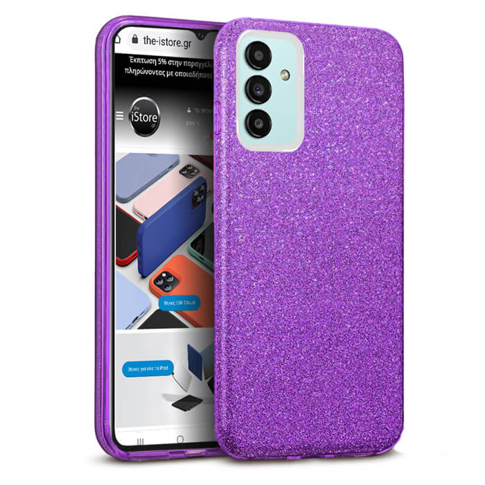 Hybrid Strass Violet Case Samsung Galaxy A13 5G