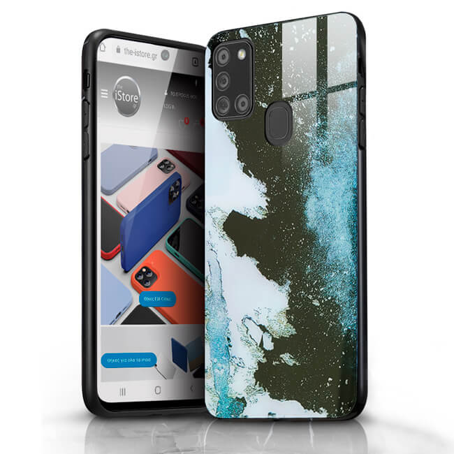 Glossy Marble Sacramento Case Samsung Galaxy A21s