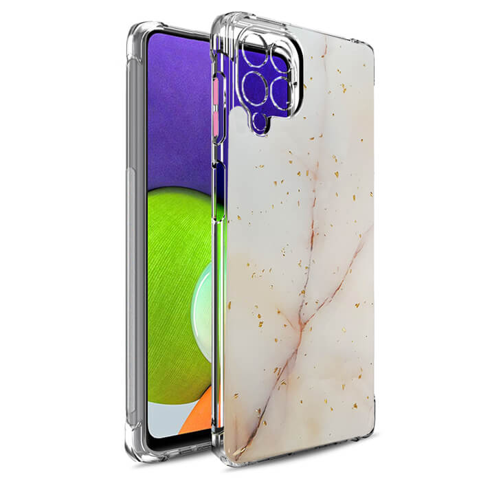 Royal Marble Silicone Case Stone Samsung Galaxy M32