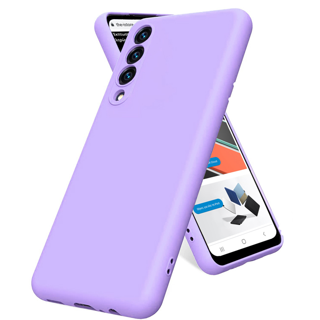 Rubber Silk Case Violet Samsung Galaxy A30s/A50/A50s