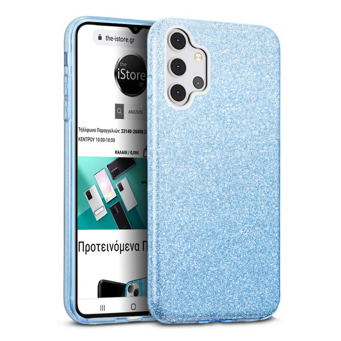 Hybrid Strass Blue Case Samsung Galaxy A32 4G