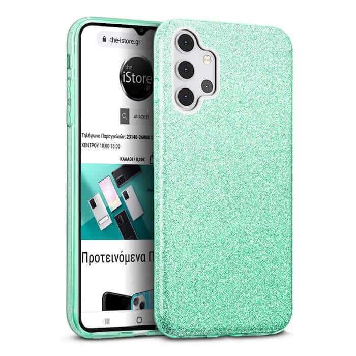 Hybrid Strass Green Case Samsung Galaxy A32 4G