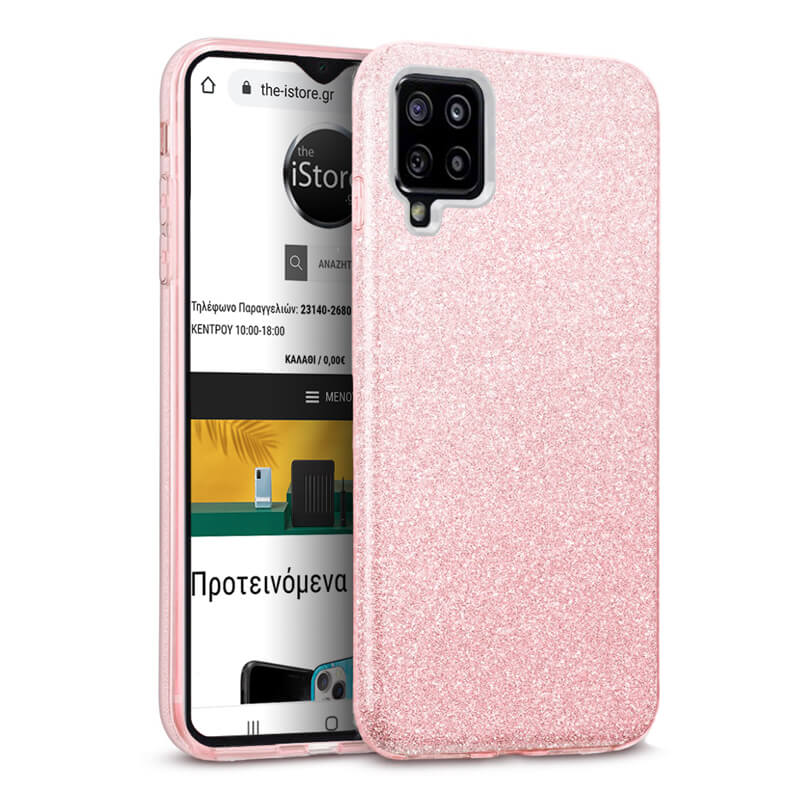 Hybrid Strass Pink Case Samsung Galaxy M32