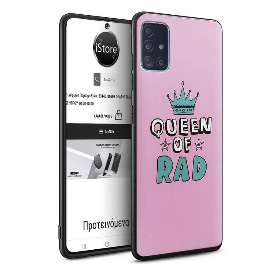 Queen Soft Silicone Case Samsung Galaxy A51