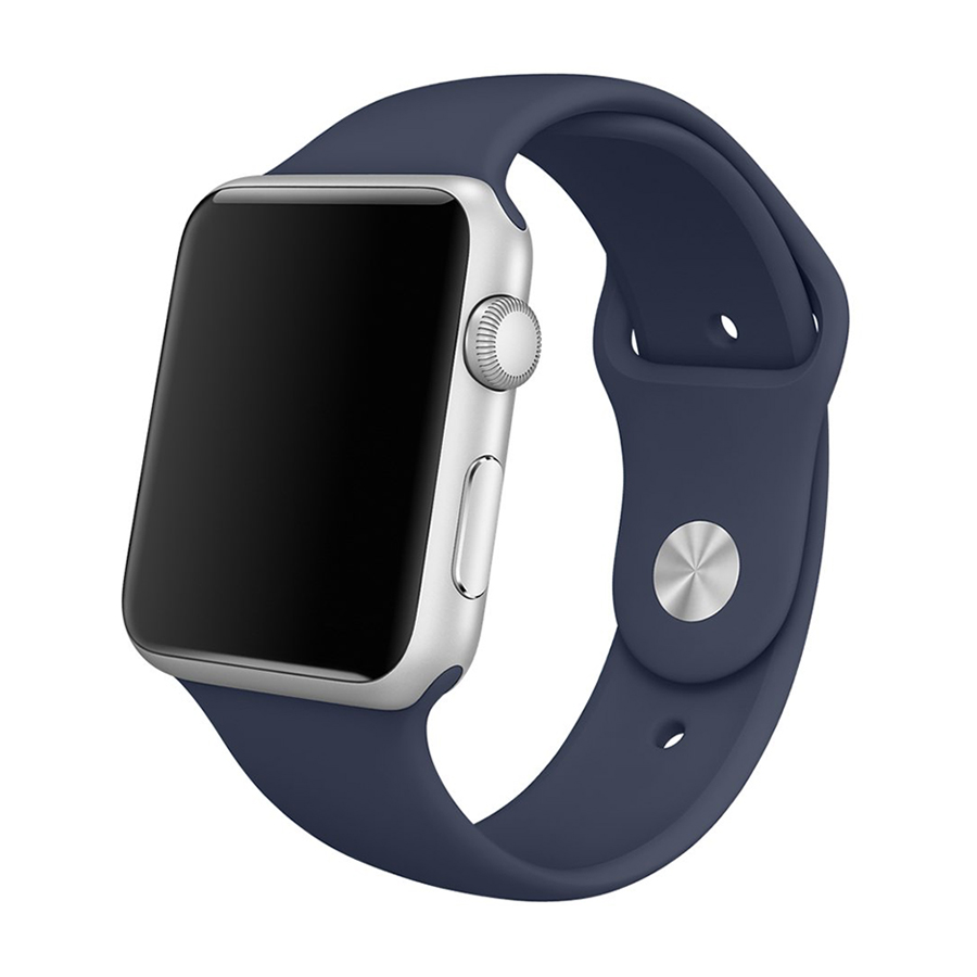 Kakapi Μπλε Silicone Λουράκι Apple Watch 38/40/41mm