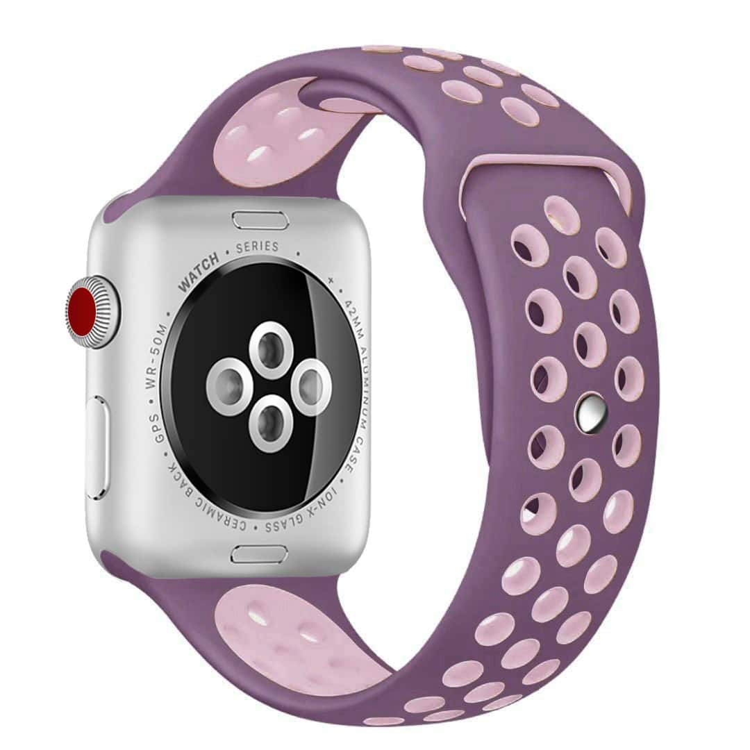 Kakapi Ροζ Sport Silicone Λουράκι Apple Watch 42/44/45/49mm