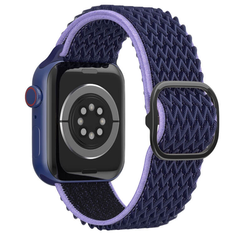 Elegant Nylon Strap Blue Apple Watch 42/44/45/49mm