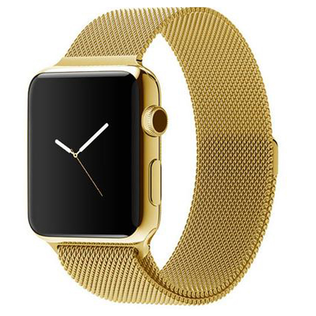 Milanese Loop Gold για Apple Watch 42/44/45/49mm