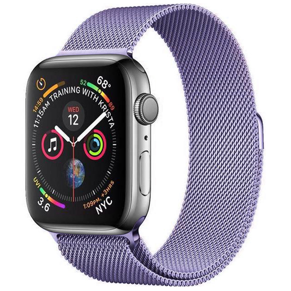 OEM Milanese Loop Violet για Apple Watch 38/40/41mm