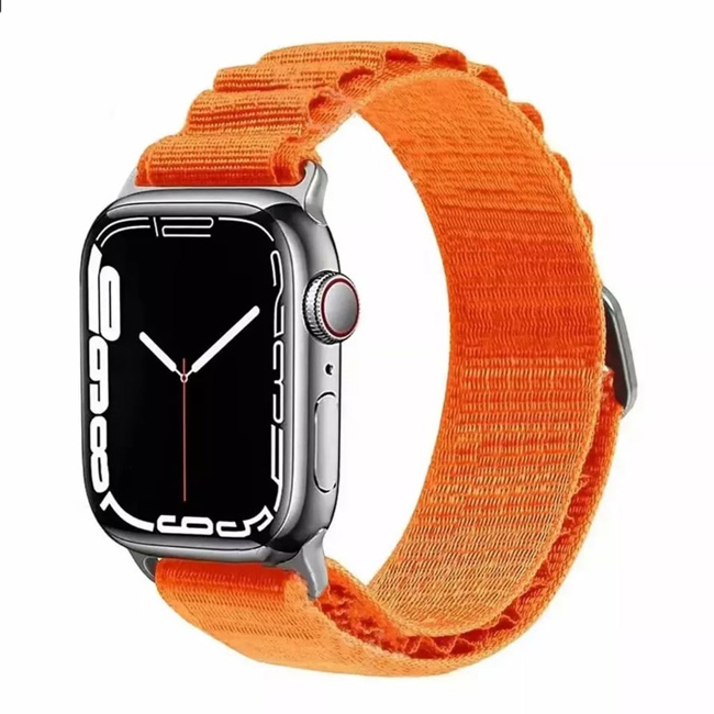 WiWU Alpine Nylon Loop Band Orange Apple Watch 38/40/41mm