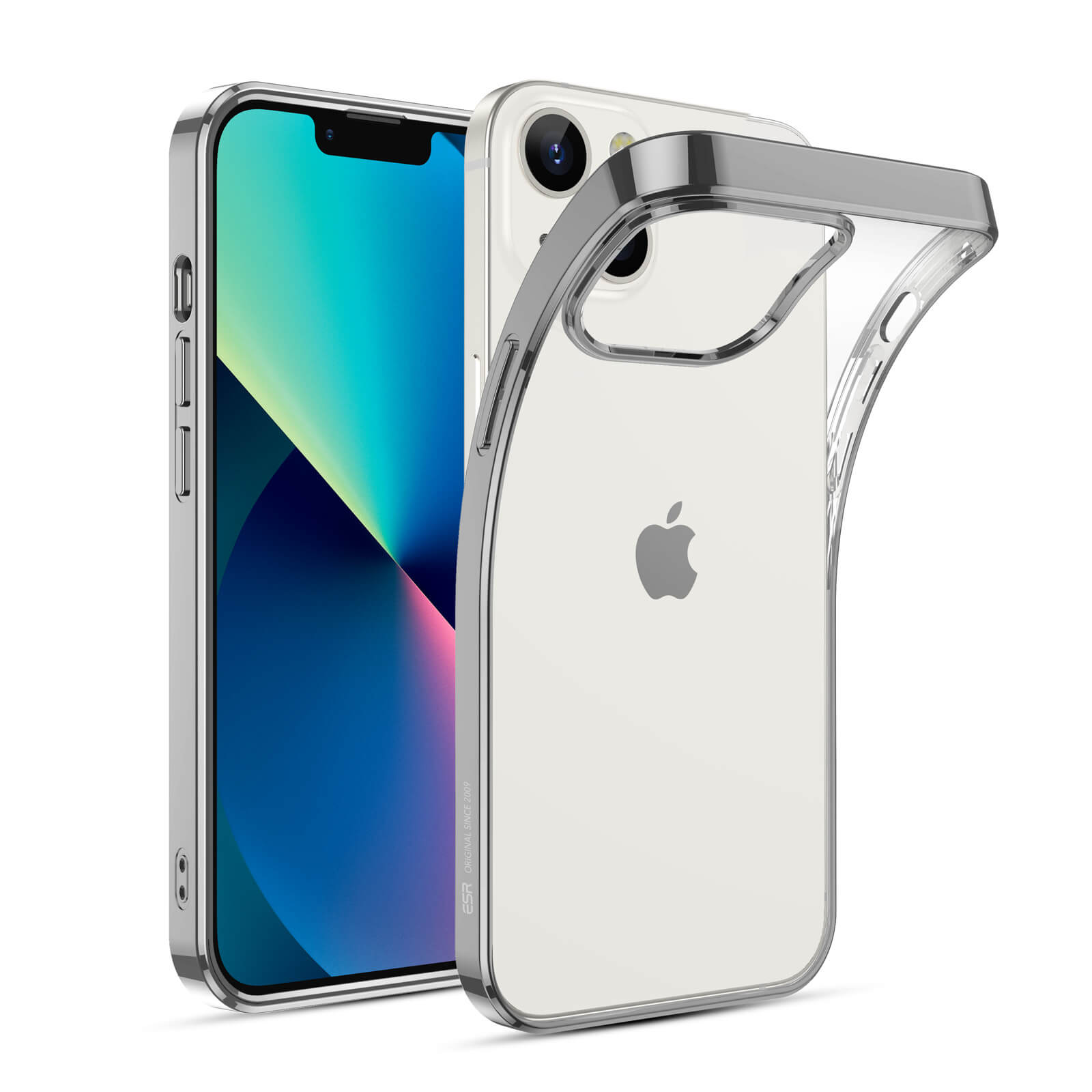 ESR iPhone 13/14 Zero Case Silver