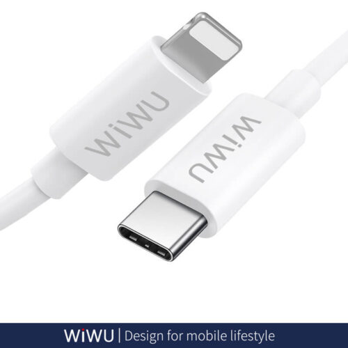 WiWU USB-C to Lightning Cable 1m 20W White (G90)