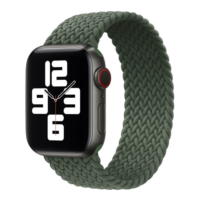 Hera Braided Green Λουράκι για Apple Watch 38/40/41mm (Size: S)