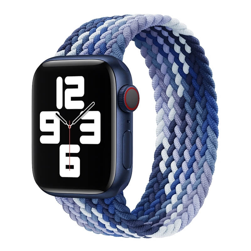 Hera Braided Weaving Blue Λουράκι για Apple Watch 42/44/45/49mm (Size: L)