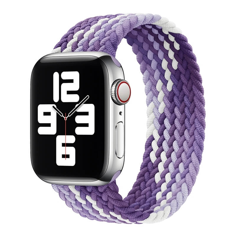 Hera Braided Weaving Purple Λουράκι για Apple Watch 38/40/41mm (Size: S)