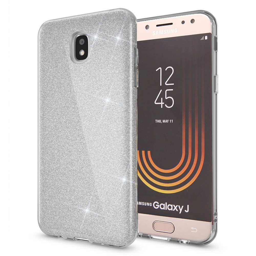 Hybrid Strass Silver Case Galaxy J5 2017