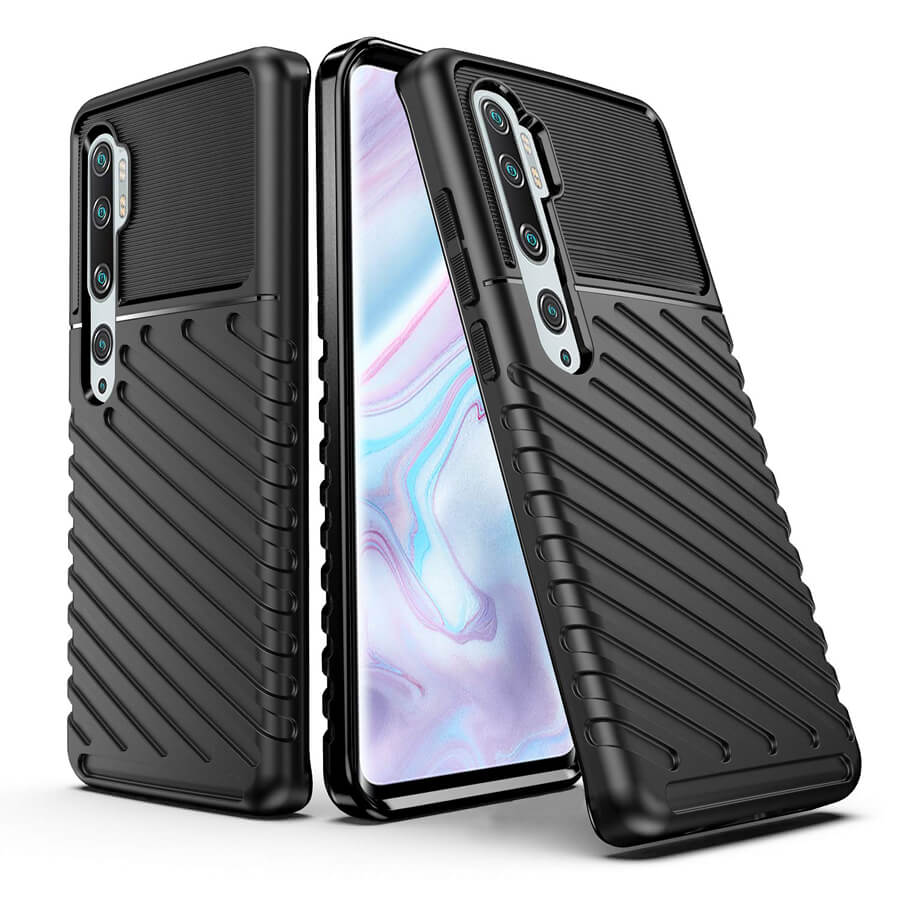 Tactical Carbon Case Black Xiaomi Mi Note 10 / Mi Note 10 Pro