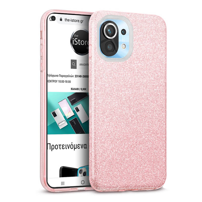 Hybrid Strass Pink Case Xiaomi Mi 11