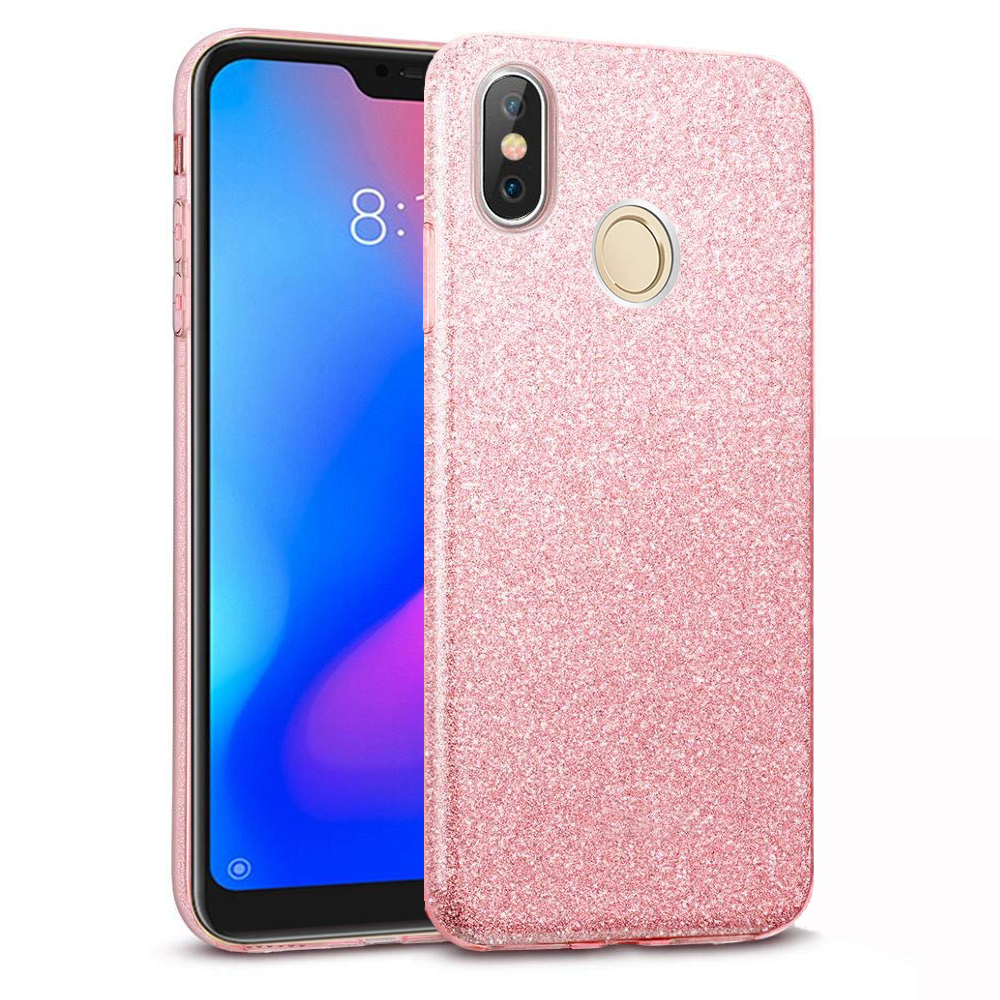 Hybrid Strass Pink Case Xiaomi Mi A2 Lite