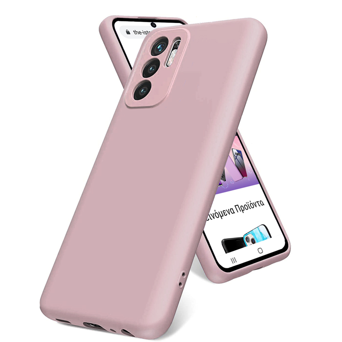 Rubber Silk Case Lavender Xiaomi Redmi Note 10 5G / Poco M3 Pro 5G