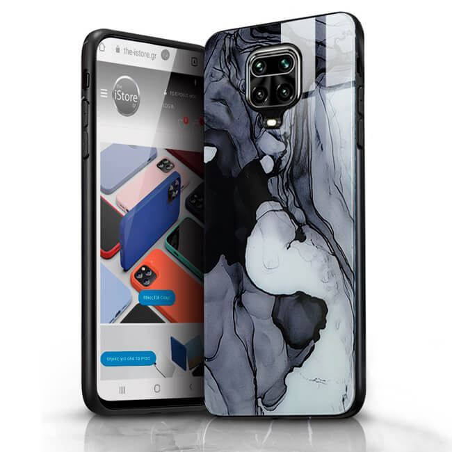 Glossy Marble Smoke Case Xiaomi Redmi Note 9S/Note 9 Pro/Note 9 Pro Max