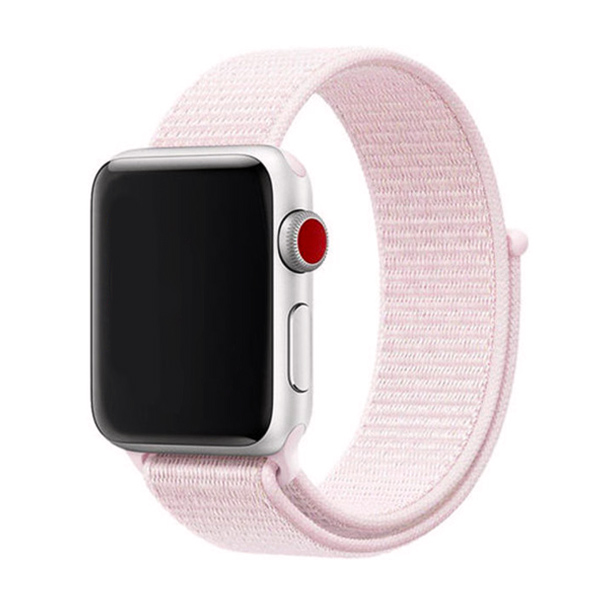 Tech-Protect Nylon Strap Baby Pink Λουράκι Apple Watch 42/44/45/49mm