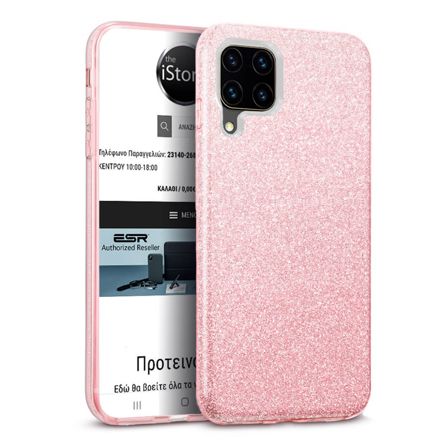 Hybrid Strass Pink Case Huawei P40 Lite