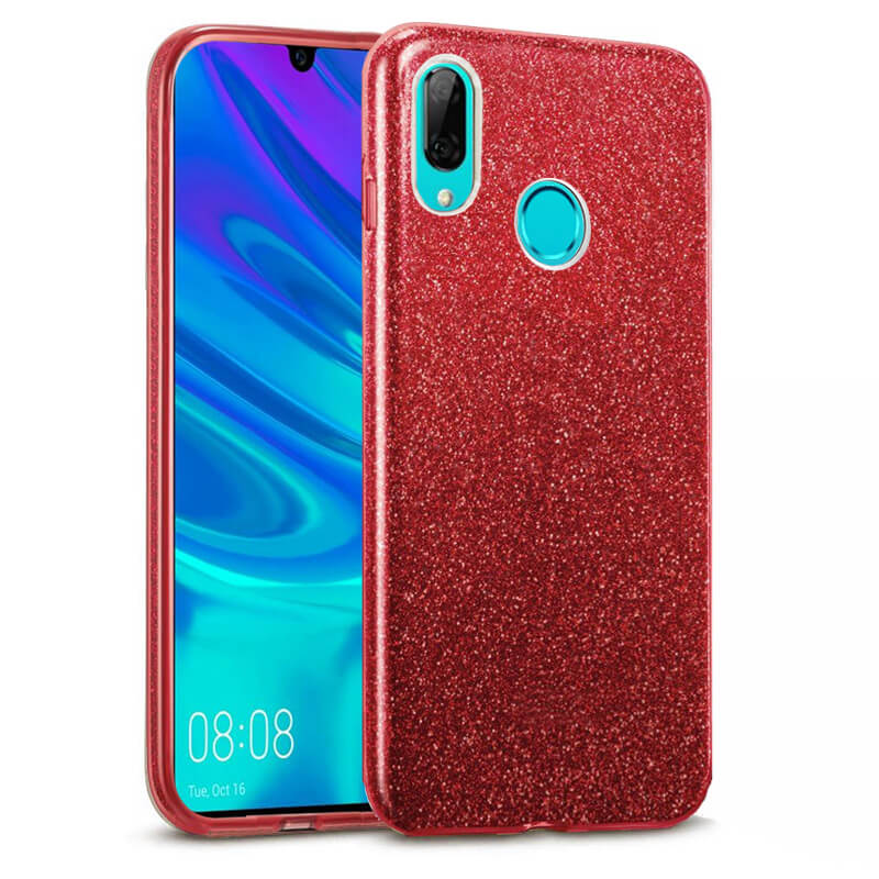 Hybrid Strass Red Case Huawei P Smart 2019