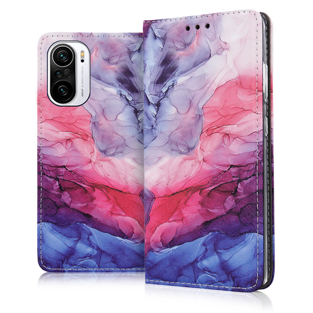 Book Marble Sky Fire Case Xiaomi Poco F3 / Xiaomi Mi 11i