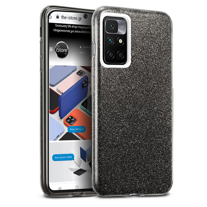 Hybrid Strass Black Case Xiaomi Redmi 10