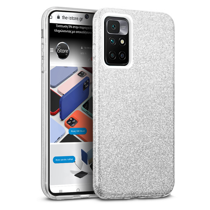 Hybrid Strass Silver Case Xiaomi Redmi Note 11s 5G