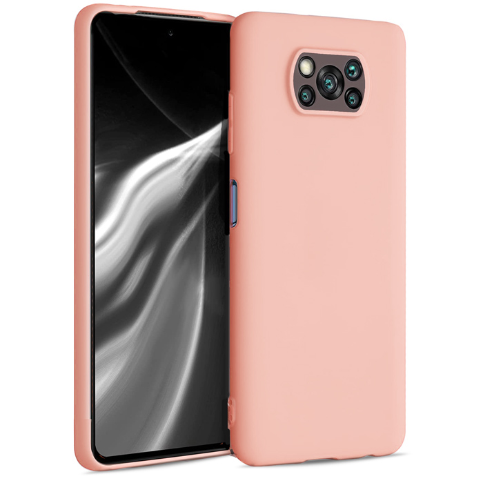 Soft Silicone Case Pink Xiaomi Poco X3