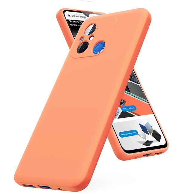 Θήκη Rubber Silk Coral Xiaomi Redmi 12C