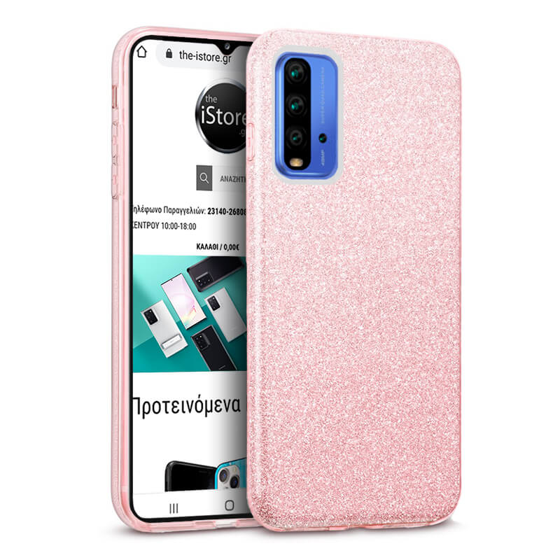 Hybrid Strass Pink Case Xiaomi Redmi 9T