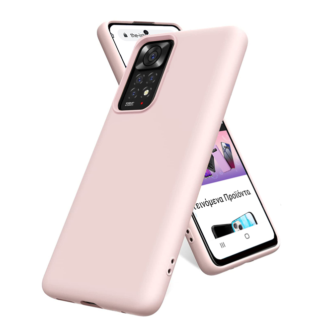 Θήκη Rubber Silk Pink Sand Xiaomi Redmi Note 11/11s