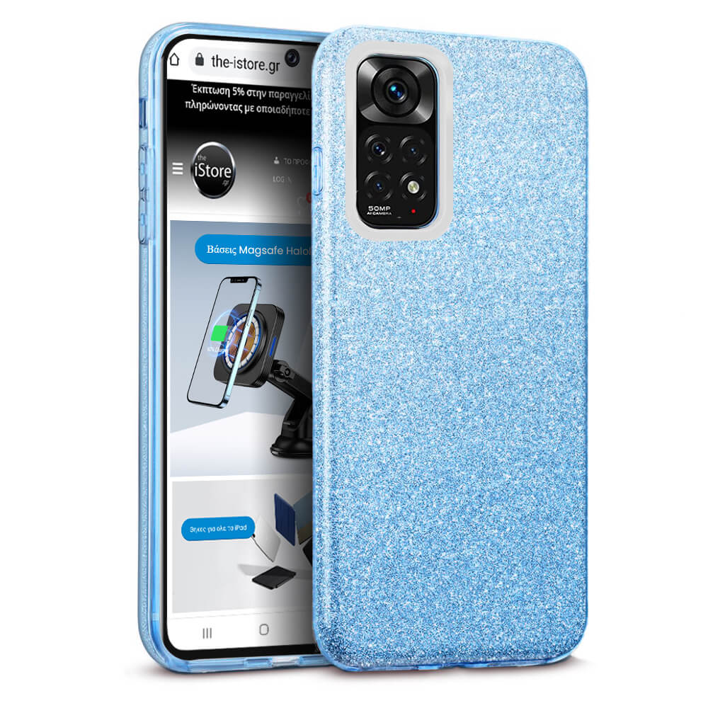 Hybrid Strass Blue Case Xiaomi Redmi Note 11/11s