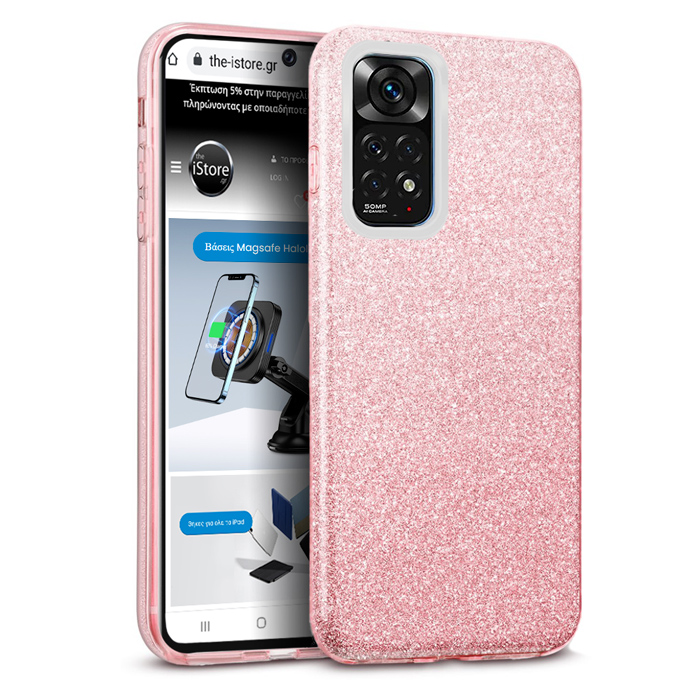 Hybrid Strass Pink Case Xiaomi Redmi Note 11/11s