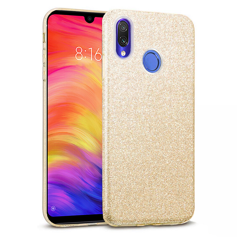 Hybrid Strass Gold Case Xiaomi Redmi Note 7